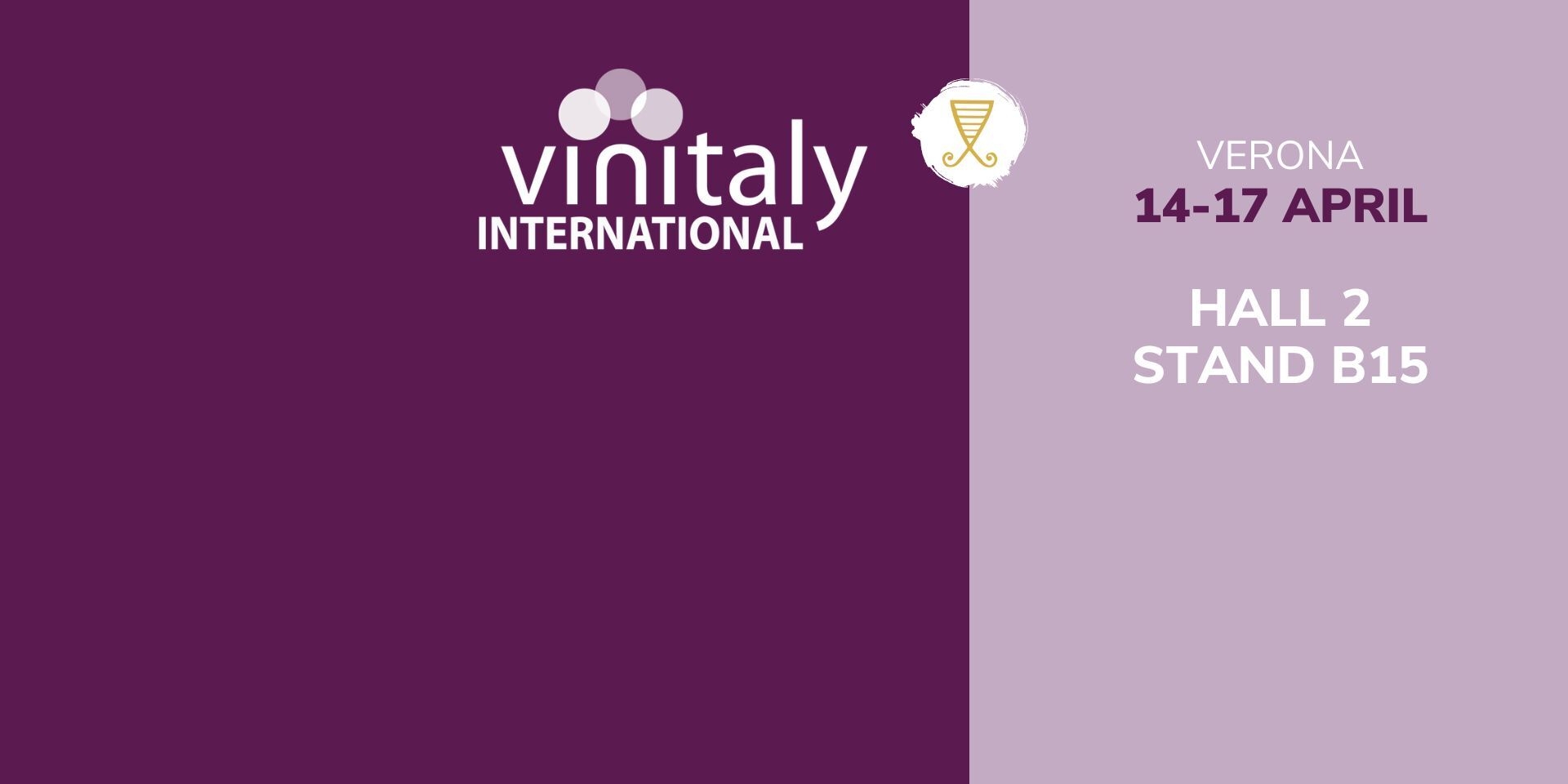 Ci vediamo a Vinitaly 2024!